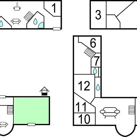 Casa de Férias Twelve-bedroom In Ulfborg *